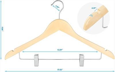 Premium Metal Clips Trebuksehengere